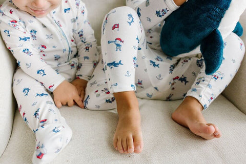 Footie (Convertible) - Pirates