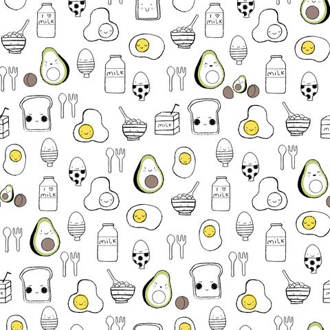 2 Piece Pajama (Short Sleeve) - Brunch