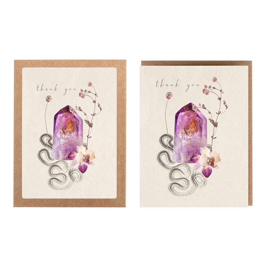 Boxed Card Set - Thank You Gemstone