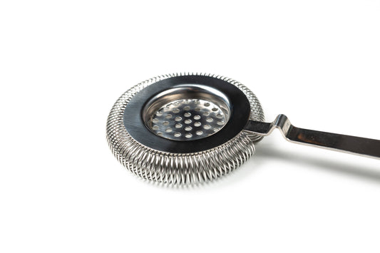 Drink Strainer - Antique-Style Hawthorne (Silver)