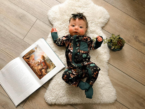 Footie (Zipper) - Herbology