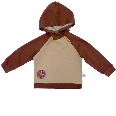 Hooded Pullover - Camel