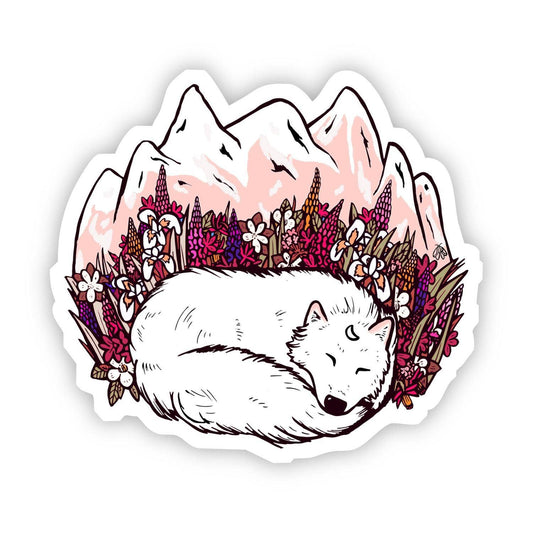 Sticker - White Fox Mountain