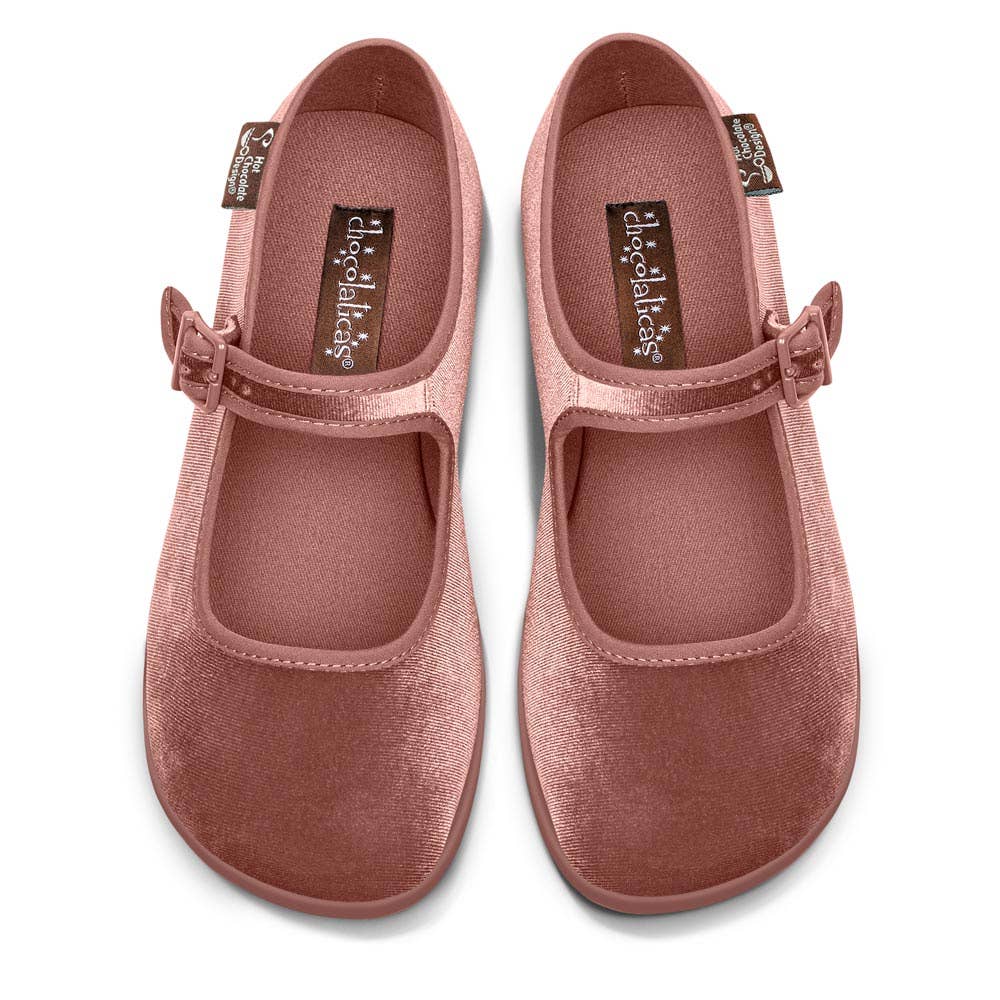 Women's Shoe - Chocolaticas® Rosé Mary Jane Flat