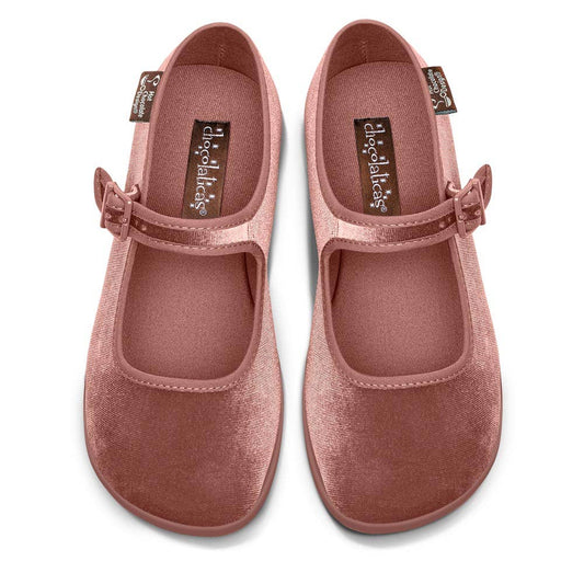 Women's Shoe - Chocolaticas® Rosé Mary Jane Flat