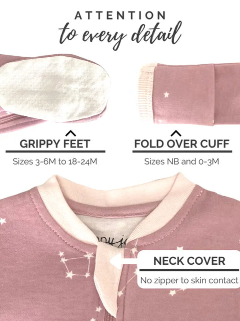 Footie - Galaxy Love Pink