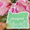 Sticker - Green Oregon Botanical