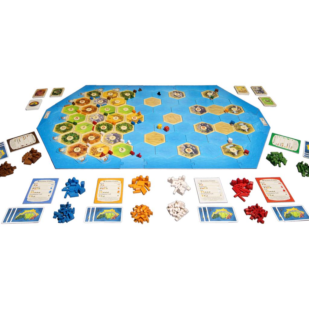 Game - Catan: Seafarers Expansion 5-6 Players