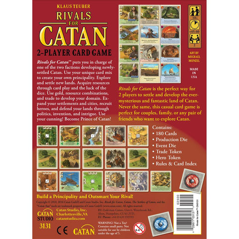 Game - Rivals For Catan: 2 Players Card Game