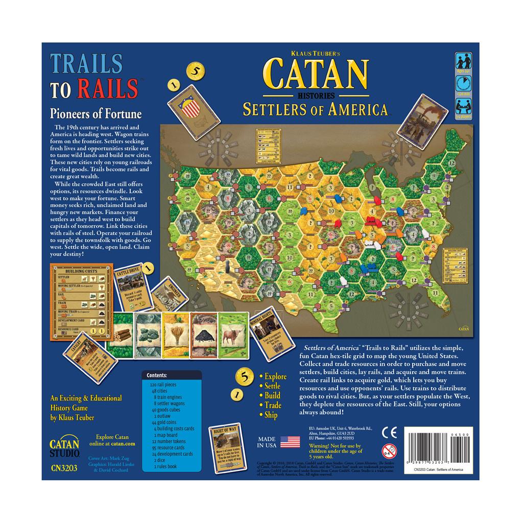 Game - Catan: Settlers Of America