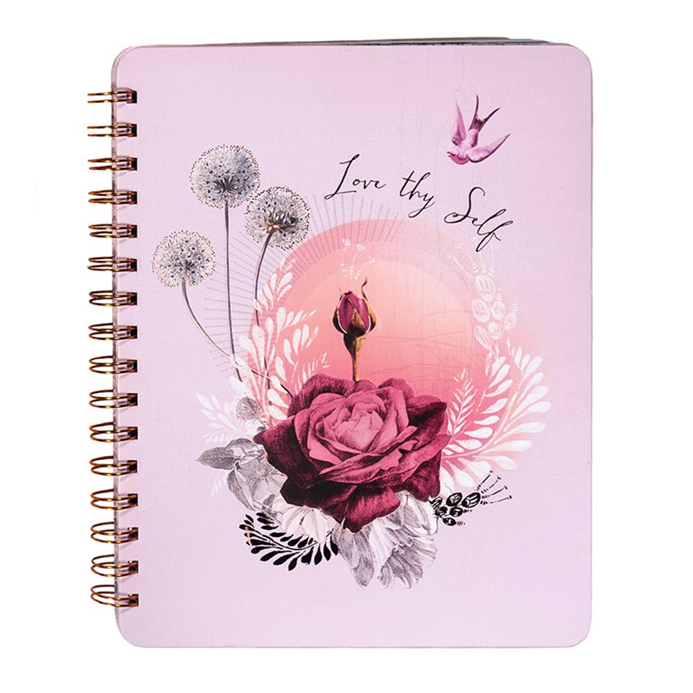 Spiral Notebook - Lavender Rose