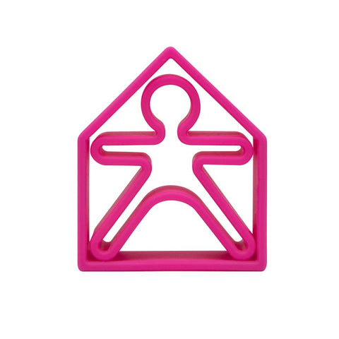 Teether - Kid + House Pink Neon