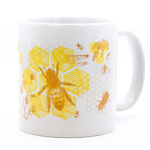Mug (Ceramic) - Honey Bees Mega