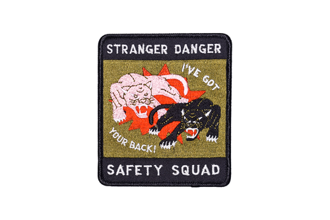 Patch  - Stranger Danger Safety Squad Embroidered