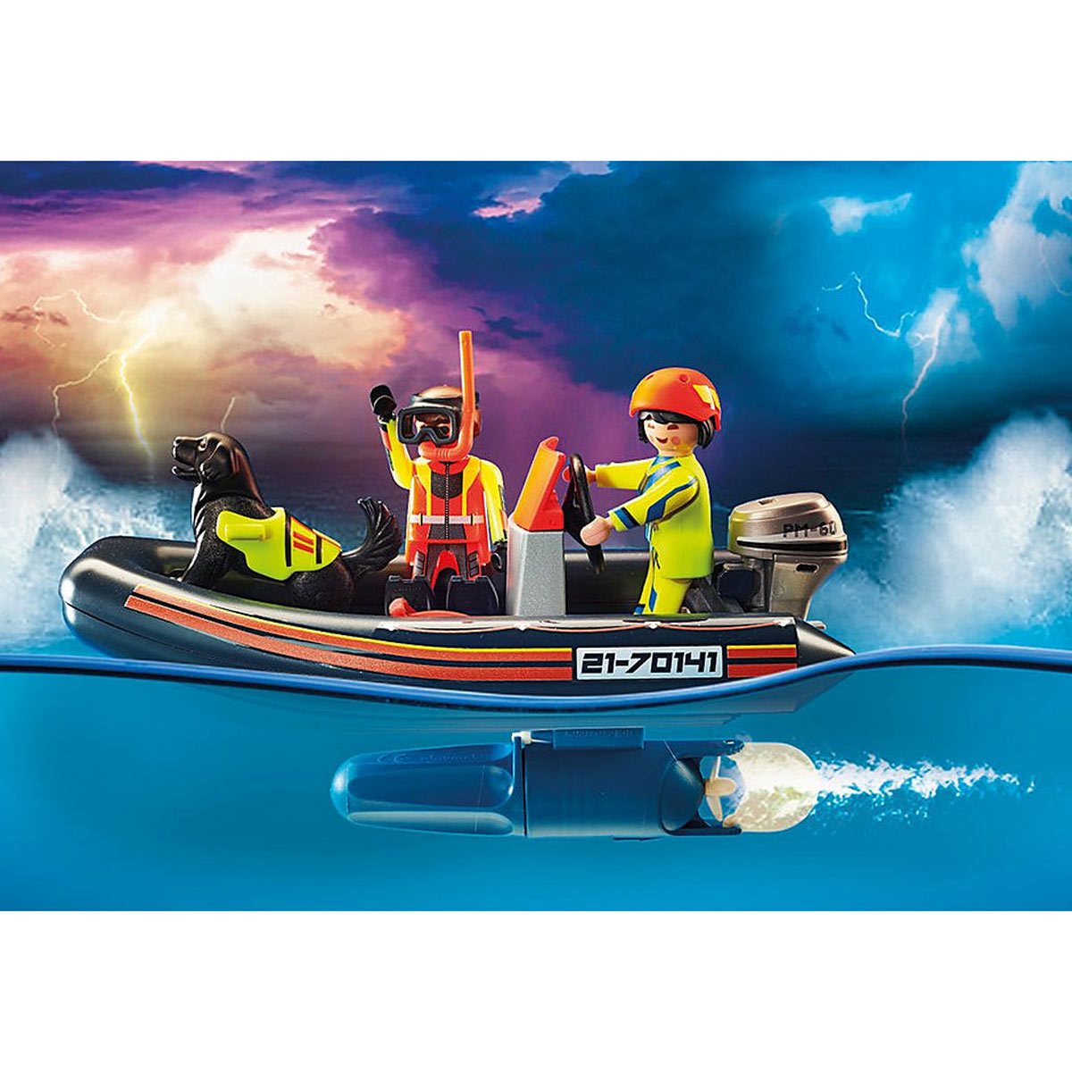 Playmobil - City Action: Water Rescue With Dog
