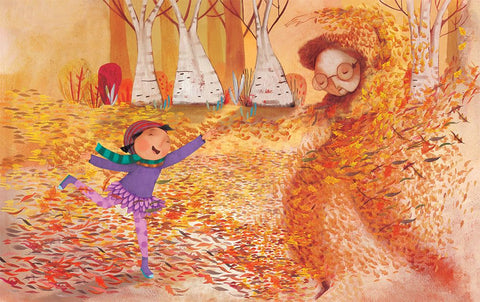 Book (Hardcover) -  Dance Like  A Leaf