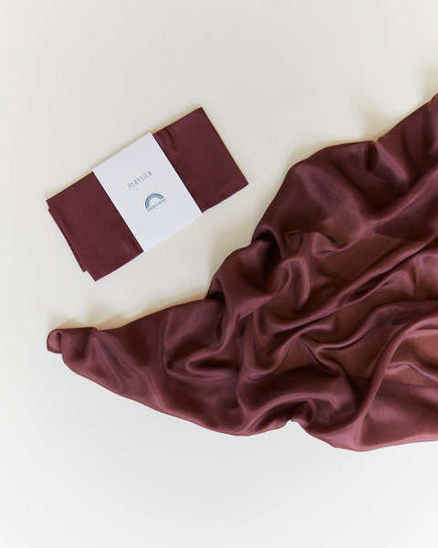 Playsilks - Brown (100% Silk, Natural)