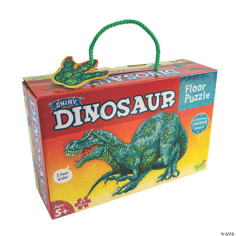 Floor Puzzle - Shiny Dinosaur