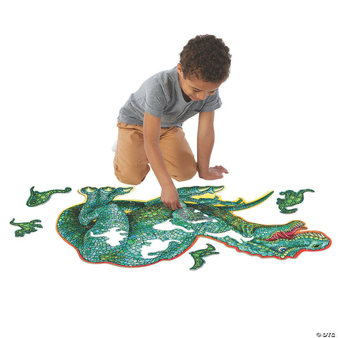 Floor Puzzle - Shiny Dinosaur