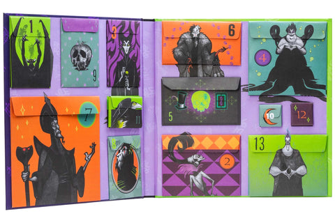 Book (Hardcover) - Disney Villains Countdown To Halloween With 13 Surprises