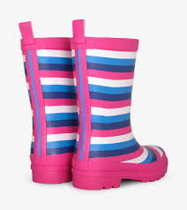 Rain Boots - Summer Stripe Matte