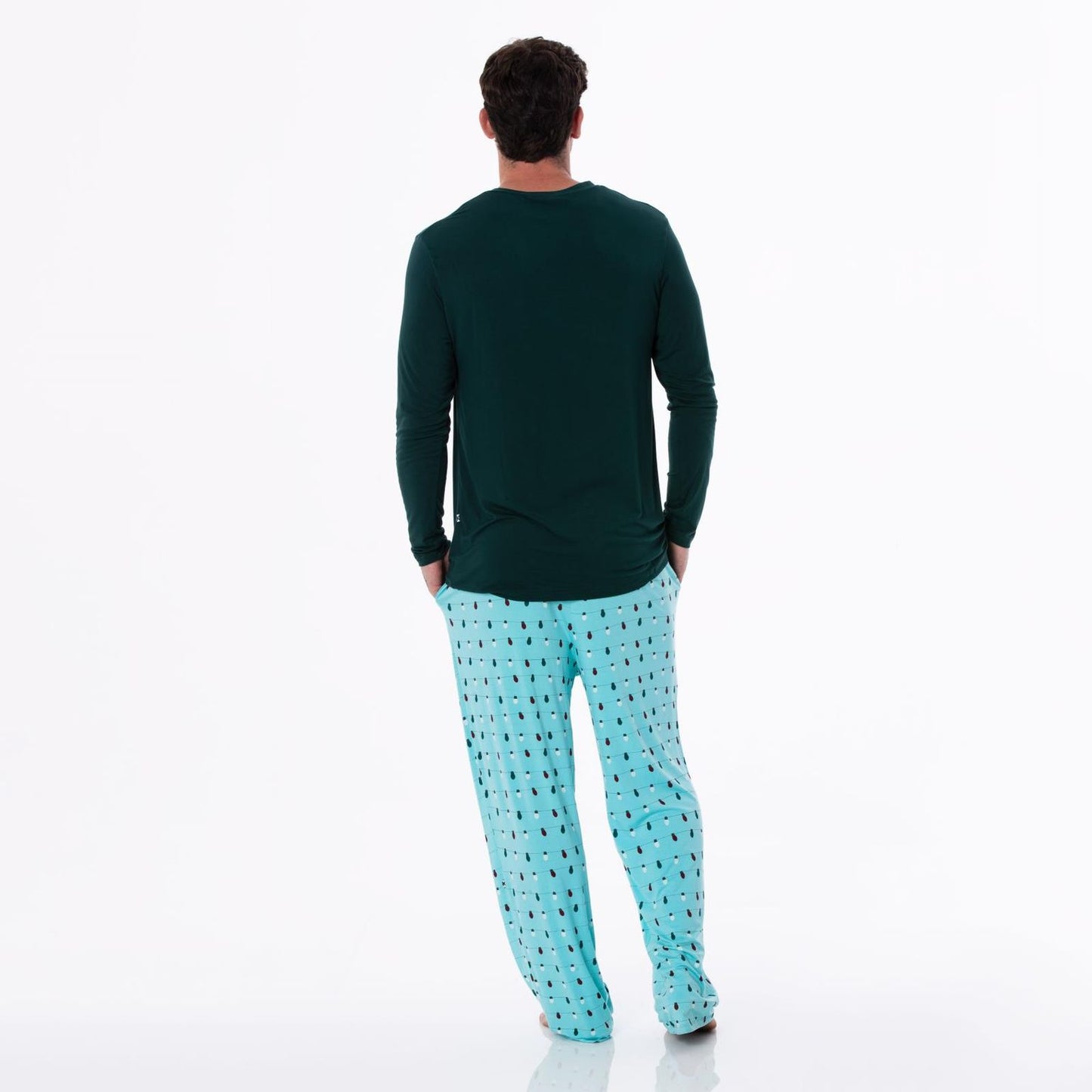 Adult Pajama Pants - Iceberg Holiday Lights