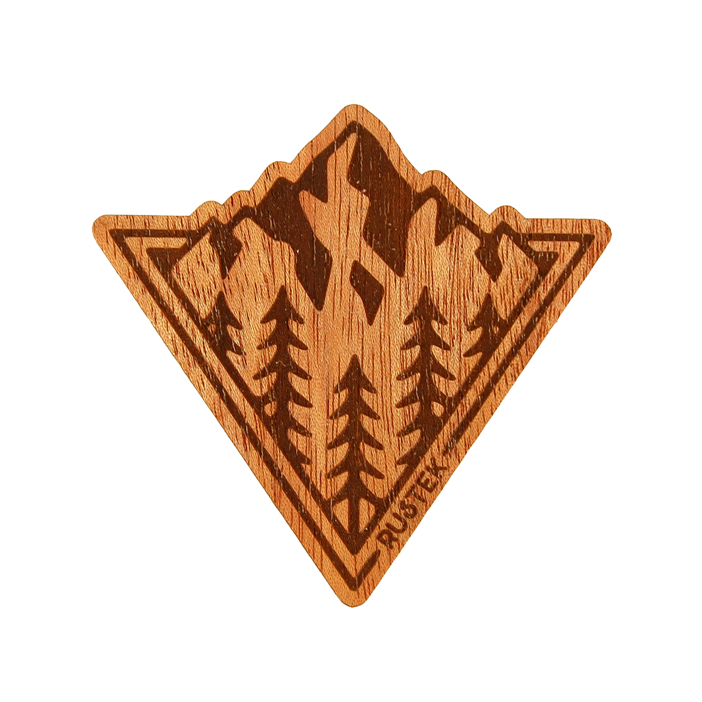 Sticker (Wood) - Peaking