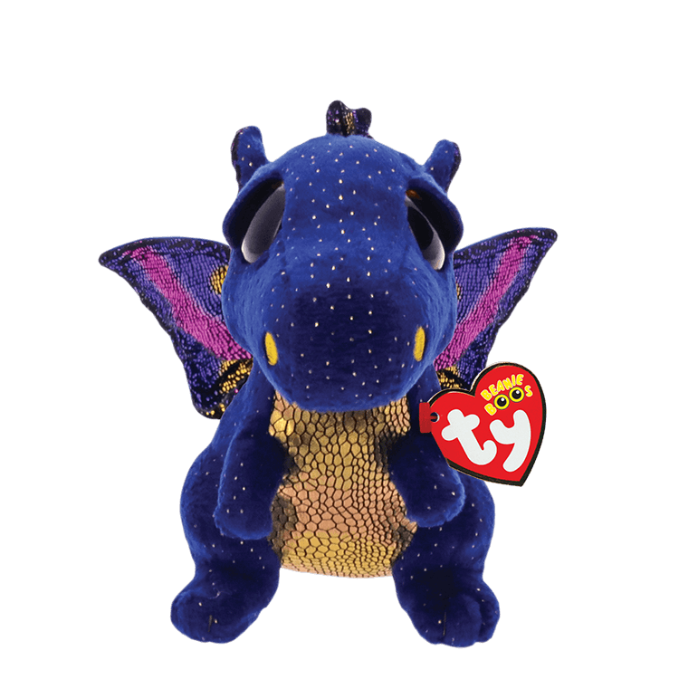 Stuffed Animal - Saffire Blue Dragon (Medium)