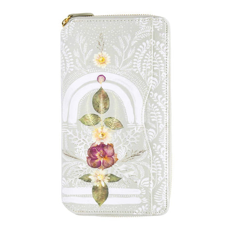 Travel Clutch Wallet - Altar Lace