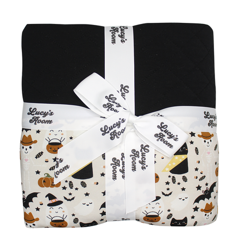Bamboo Quilt (Twin) - Spooky Cute Beige