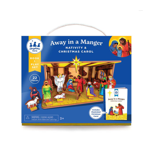 Storytime Toys - Away in a Manger Book and Playset