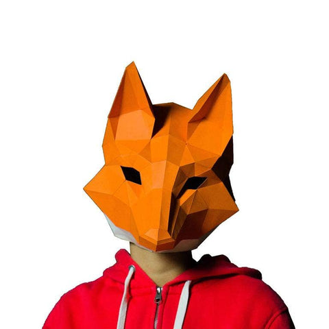 3D PaperCraft - Fox Mask
