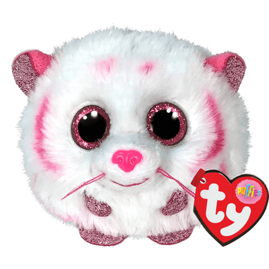 Stuffed Animal - Tabor Pink Tiger (Puffies)