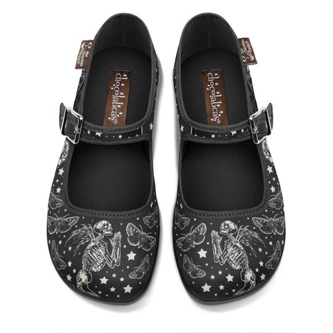 Women's Shoe - Chocolaticas® Fallen Angels Mary Jane Flat