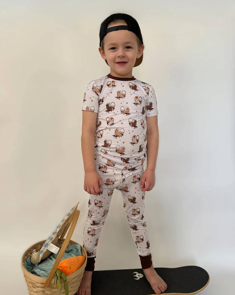 2 Piece Pajamas - Eggs a Vibe