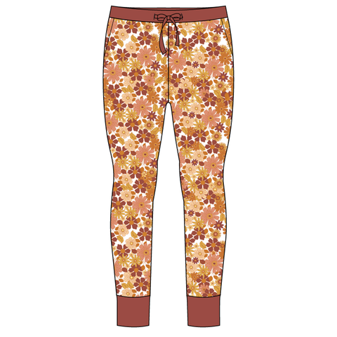 Women's Joggers - Fall Floral