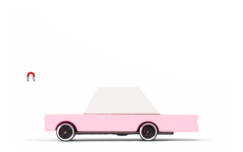 Toy Car - Pink Sedan