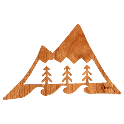 Sticker (Wood) - Cherry Great Outdoors