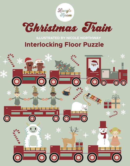 Puzzle - Christmas Train (40pc)