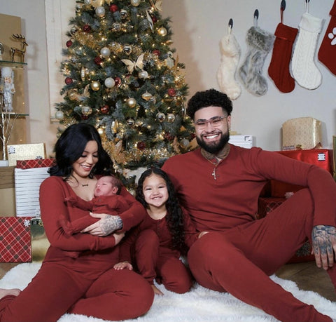 Mono Mujer - Térmico Orgánico (Carmesí)