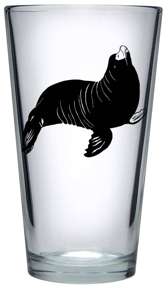 Pint Glass - Sea Lion