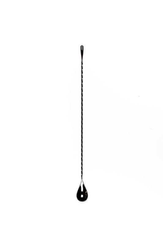 Barspoons - Teardrop Gunmetal Black (40cm/16" Length)