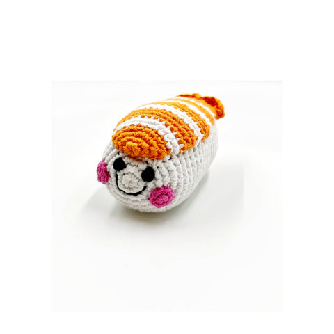 Yarn Rattle - Friendly Prawn Sushi