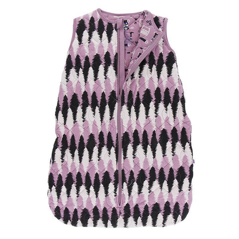 Last One - Size 0/6 Months - Quilted Sleep Sack - Midnight Forestry with Pegasus Construction