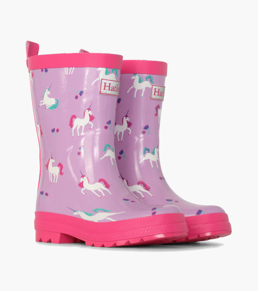 Last One - Size 13: Rain Boot - Playful Unicorns
