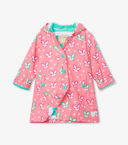 Color Changing Rain Coat - Dainty Butterflies