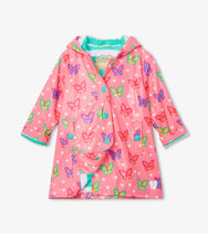 Color Changing Rain Coat - Dainty Butterflies