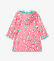 Color Changing Rain Coat - Dainty Butterflies