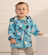 Color Changing Rain Coat - Prehistoric Dinos