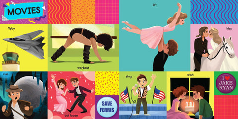 Book (Board) - First 100 Words From The 80's